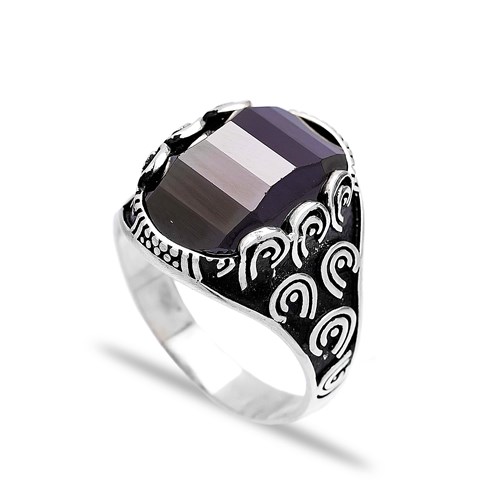 Onyx Authentic Men Ring Wholesale Handmade 925 Sterling Silver